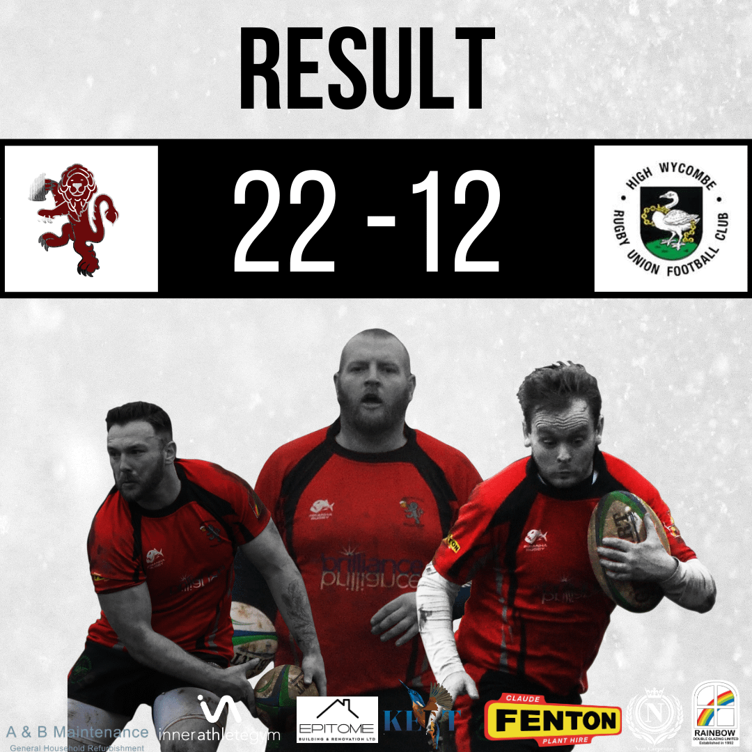 Aldermaston RFC Vs High Wycombe