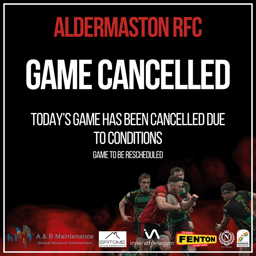 11th Jan game cancelled